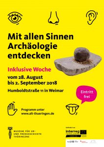 Inklusive Woche - Archäologie mit allen Sinnen... @ Museum Für Ur- und Frühgeschichte Thüringens | Weimar | Thüringen | Deutschland