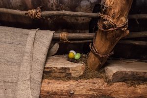 Osterkörbchen à la Steinzeit @ Museum für Ur- und Frühgeschichte